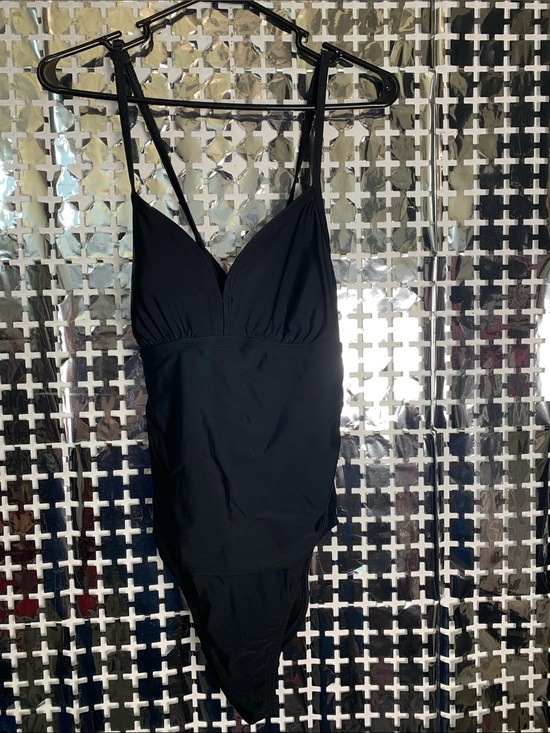 Kona Sol Other - Women’s Strappy Back Black One-Piece Swimsuit - Classic Tank Style